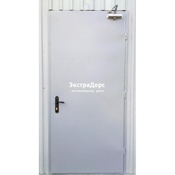 Противопожарная дверь EI 30 3 типа белая металлическая в Раменском  купить