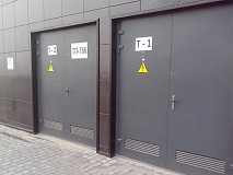 Противопожарные двери в электрощитовую