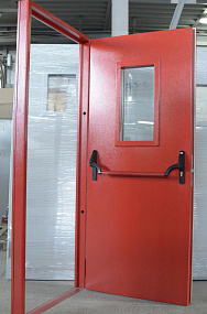Стеклянные противопожарные двери EI-60 в Раменском  купить
